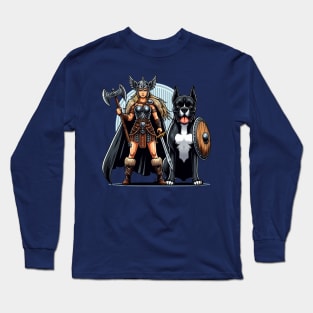 A Valkyrie & Her Dog V2 Long Sleeve T-Shirt